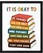 It Is Okay to Feel Poster for Kids – Social Emotional Learning Classroom Wall Art, Boho School Counselor Office Decor, Calm Down Corner Sign, Teacher Classroom Decoration
